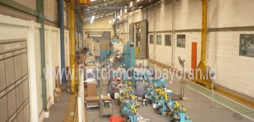 Dijual Cepat Pabrik di Pulogadung Turun Harga dari 5.5 juta/meter