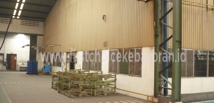 Dijual Cepat Pabrik di Pulogadung Turun Harga dari 5.5 juta/meter