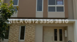 Disewakan Rumah SCIENTIA GARDEN Cluster Thomson