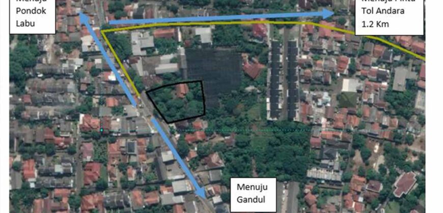 Dijual Tanah Pangkalan Jati Cinere Depok