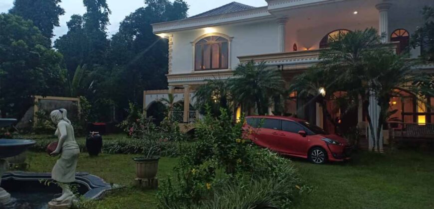 Rumah Mewah di Lingkungan Pedesaan