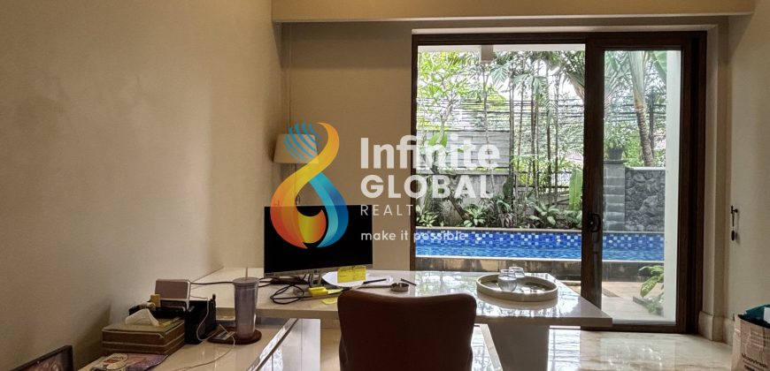 New townhouse with tropical & modern style at Jeruk purut kemang