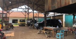 For sale tanah (semi gudang)