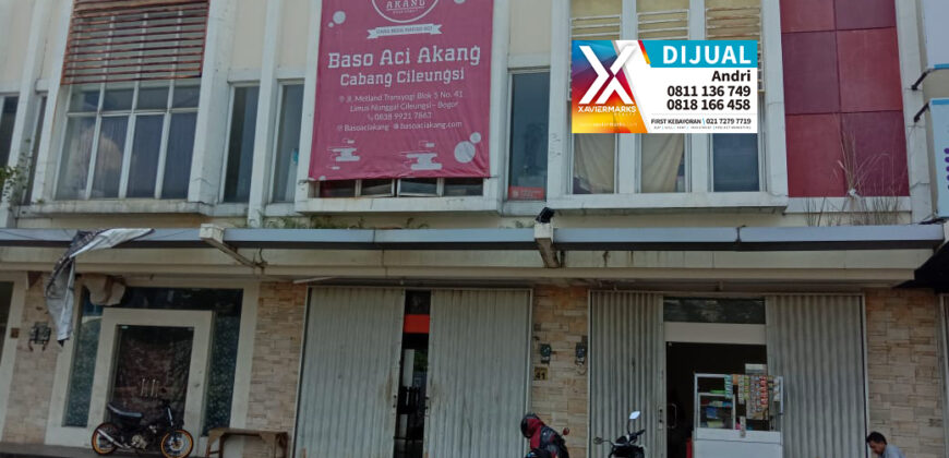 Dijual Ruko Perum Metland Transyogi