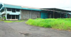 Dijual Gudang Bonus Tanah di Kawasan Industri