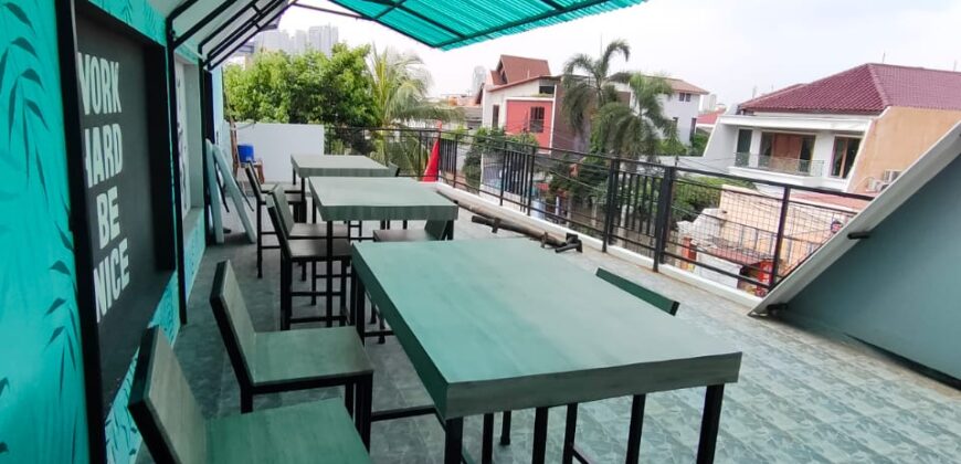 Disewakan Tempat Usaha Gabung Dengan Cafe Kopi