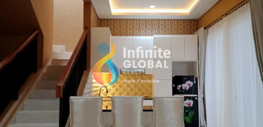 DIJUAL RUMAH MODERN MINIMALIS DI LAVANYA RESIDENCE CINERE FULL FURNISHED