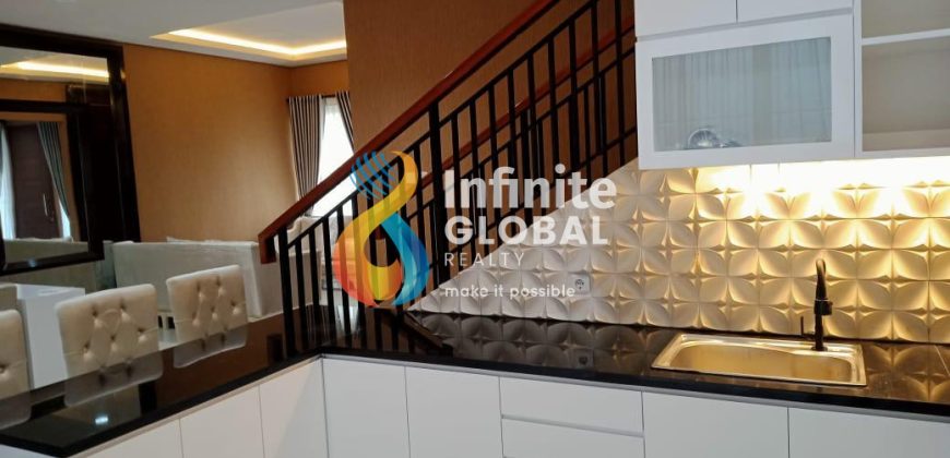 DIJUAL RUMAH MODERN MINIMALIS DI LAVANYA RESIDENCE CINERE FULL FURNISHED