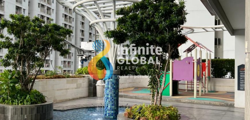 FOR SALE APARTMENT CENTRAL PARK SEMI FURNISHED LANTAI 26