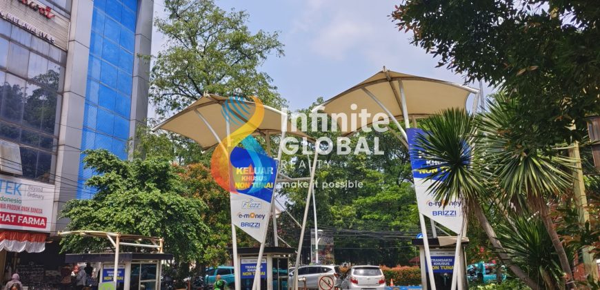 DIJUAL 2 RUKO GANDENG HOEK MELAWAI JAKARTA SELATAN