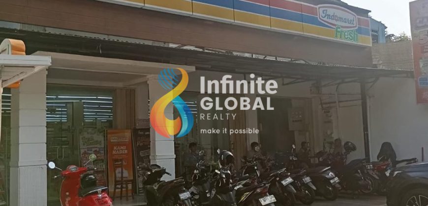 DiJUAL 1 Unit Rumah Dan Ruang Usaha masih disewa Indomaret Bisa Take Over