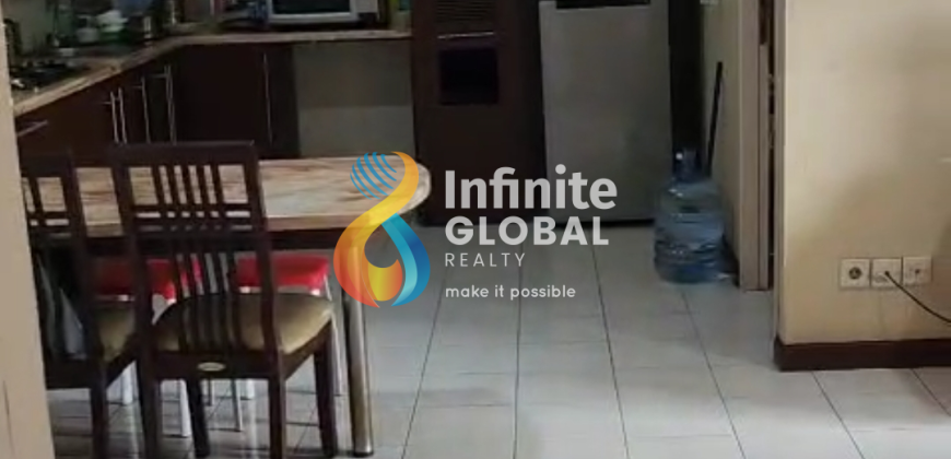 DISEWAKAN APARTEMEN PURI GARDEN 3 BEDROOMS FURNISHED