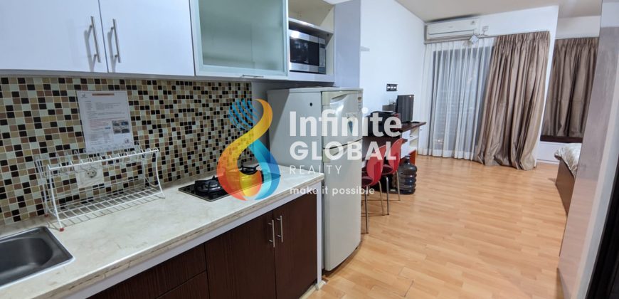 DIJUAL APARTEMEN TAMAN SARI SEMANGGI TYPE STUDIO FULL FURNSIHED