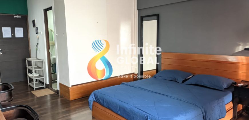 DIJUAL APARTEMEN TAMAN SARI SEMANGGI TYPE STUDIO FULL FURNISHED