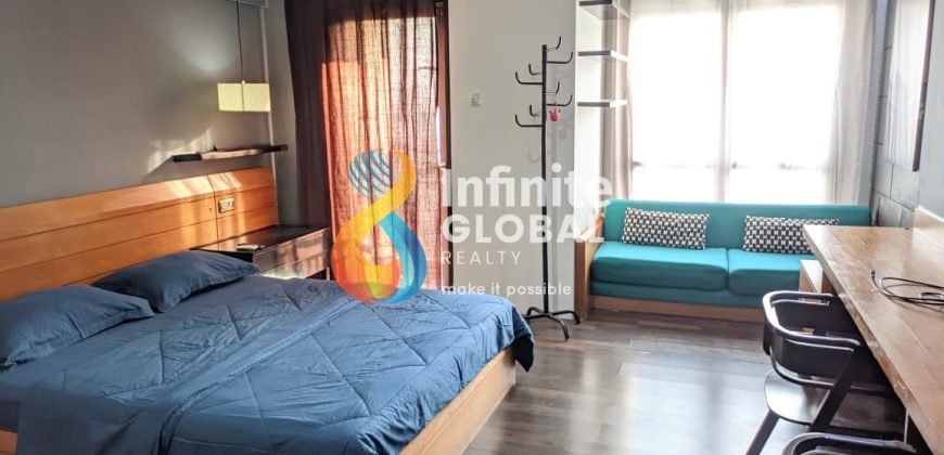 DIJUAL APARTEMEN TAMAN SARI SEMANGGI TYPE STUDIO FULL FURNISHED