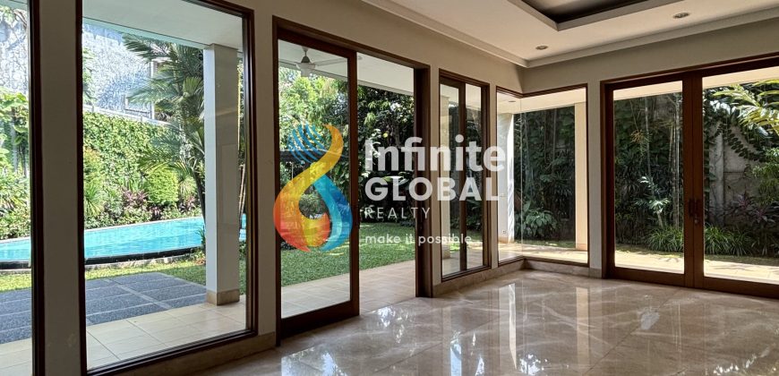 FOR RENT TROPICAL MODERN COMPOUND HOUSE CILANDAK