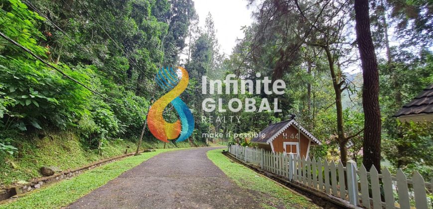 Villa Eksklusif di Puncak Megamendung Suasana Sejuk, View Alam Indah, Cocok untuk Investasi