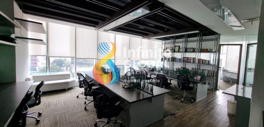 Office Space Mewah Fully Furnished di Sovereign Plaza Siap Pakai