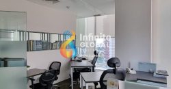Office Space Mewah Fully Furnished di Sovereign Plaza Siap Pakai