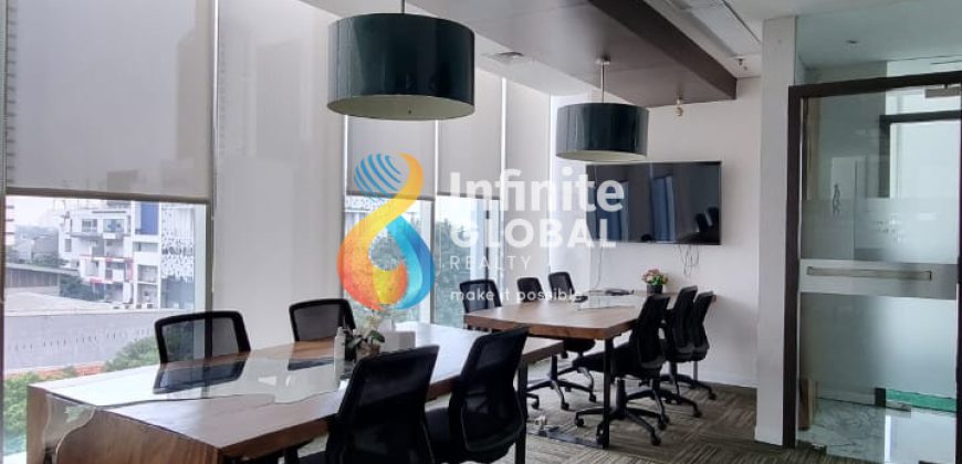 Office Space Mewah Fully Furnished di Sovereign Plaza Siap Pakai