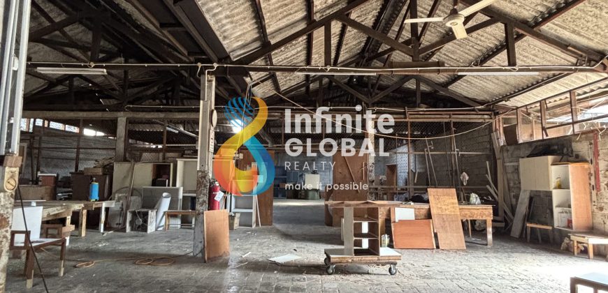 Dijual Tanah + Workshop di Warung Buncit Raya — Lokasi Super Strategis, Harga Tanah!