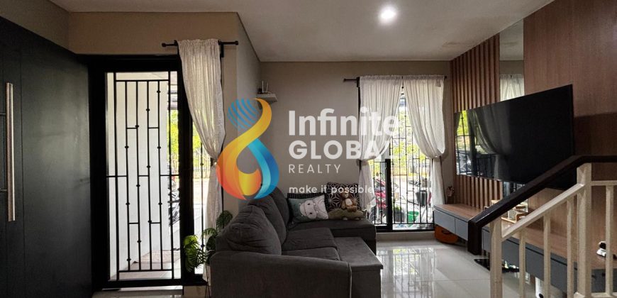 Rumah 3 Lantai Modern di Cluster La Seine Jakarta Garden City