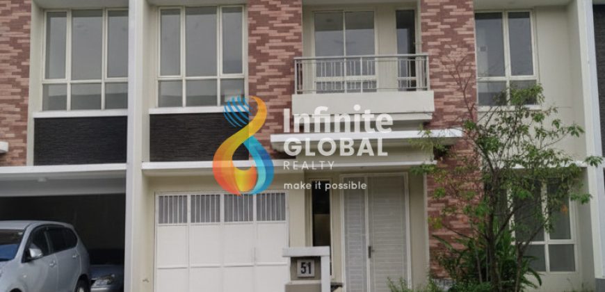 Dijual Rumah di Summarecon Serpong – Scientia Garden Cluster Faraday