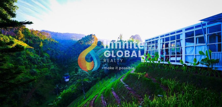 DIJUAL TANAH EKSKLUSIF DENGAN PANORAMA ALAM LEMBANG