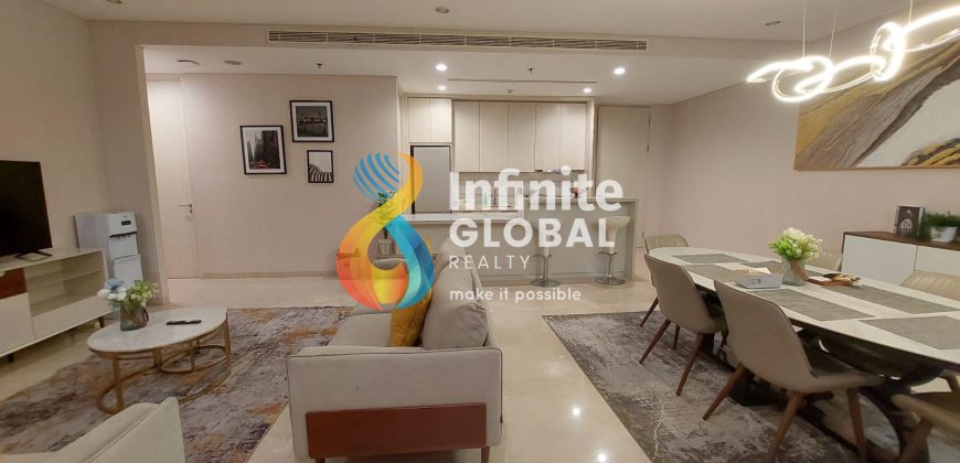 Luxury Apartment Izzara TB Simatupang 199 m² 3+1 BR Full Furnished Siap Huni