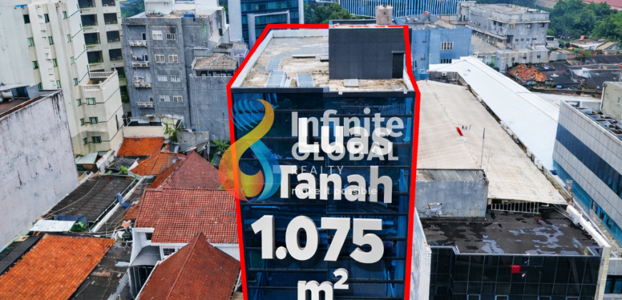 GEDUNG BARU 7 LANTAI DI MENTENG STRATEGIS PARKIR 50 MOBIL