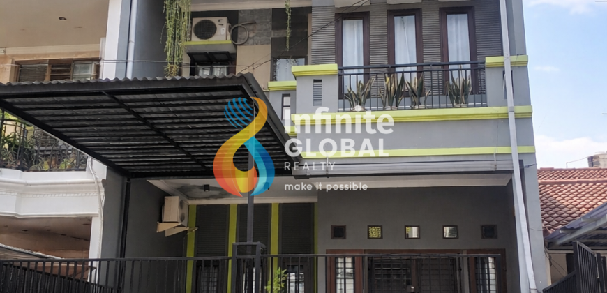 RUMAH 3 LANTAI FULL FURNISHED SUNTER SIAP HUNI