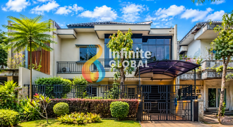 RUMAH SUPER LUAS 600m² MODERNLAND – FULL FURNISHED, ADA ROOFTOP & JACUZZI!