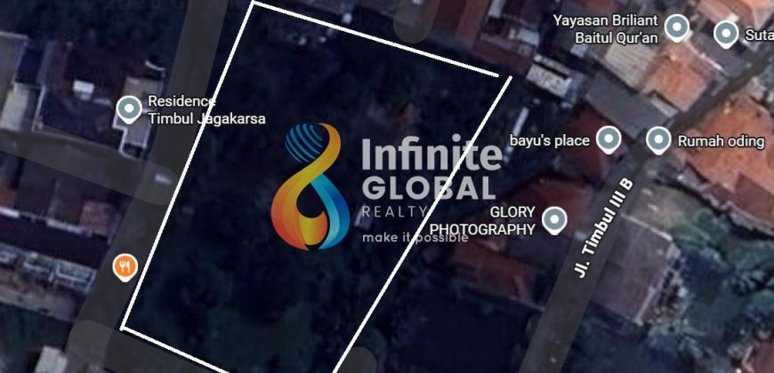 TANAH 3.235m² CIPEDAK JAGAKARSA DEKAT TOL DESARI SIAP CLUSTER!