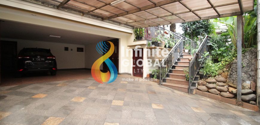 Rumah Mewah Permata Hijau 2 LT 288m² LB 550m² Furnished Harga Nego