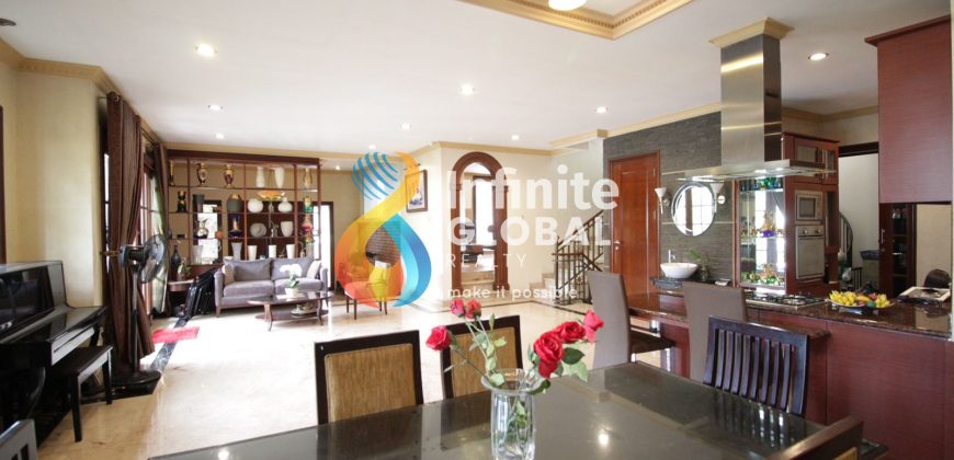 Rumah Mewah Permata Hijau 2 LT 288m² LB 550m² Furnished Harga Nego