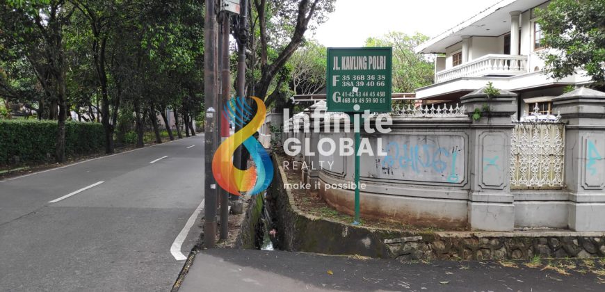 Rumah Tua Hitung Tanah 1.000 m² Komplek Polri Cilandak Belakang Ragunan