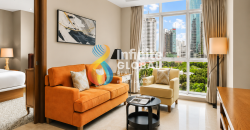Oakwood Mega Kuningan 1BR 59m² Lokasi Premium Area Kedutaan & CBD Jakarta