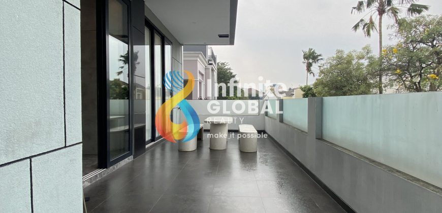 Luxury House Kemanggisan dalam Cluster Elite – 5 KT, Row Jalan Lebar, Siap Tempati