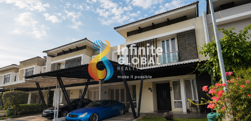 DIJUAL RUMAH CLUSTER SAN LORENZO – ILAGO PARAMOUNT GADING SERPONG
