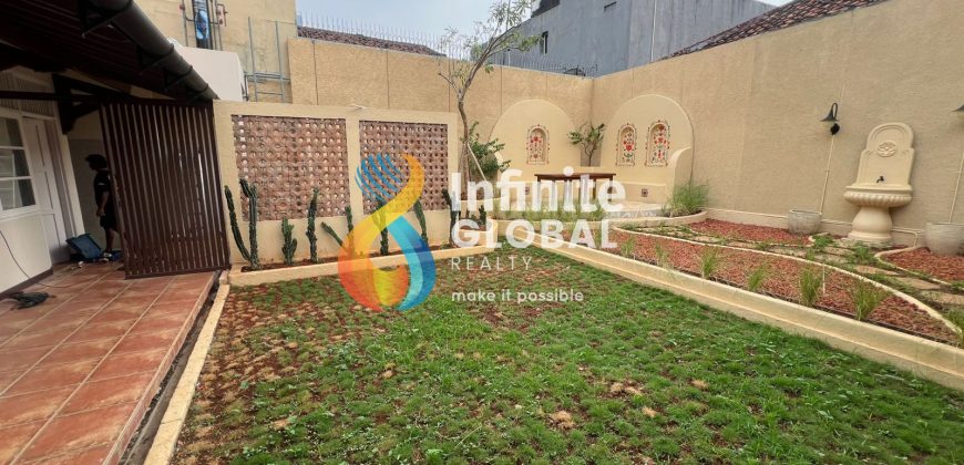 Rumah Siap Huni Disewakan di Kemang | 3 KT | Taman Besar | Lokasi Premium