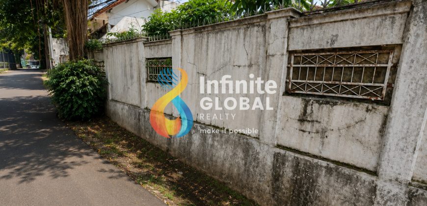 Dijual Tanah SHM 441 m² di Kemang Selatan Hadap Utara, Cocok Bangun Rumah Mewah