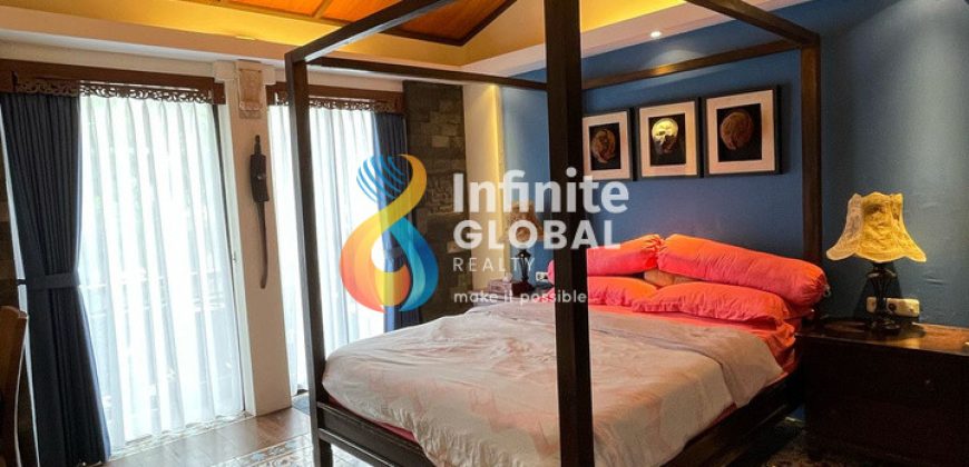 Dijual Rumah Mewah Artistik 3 Lantai di Kemanggisan Utama Kolam Renang & Jacuzzi