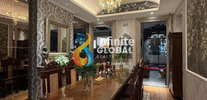 Dijual Rumah Mewah Artistik 3 Lantai di Kemanggisan Utama Kolam Renang & Jacuzzi