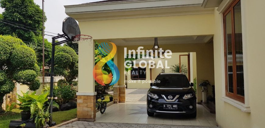 Rumah Elite Radio Dalam Dekat Pondok Indah & Kebayoran Baru | SHM | Siap Huni