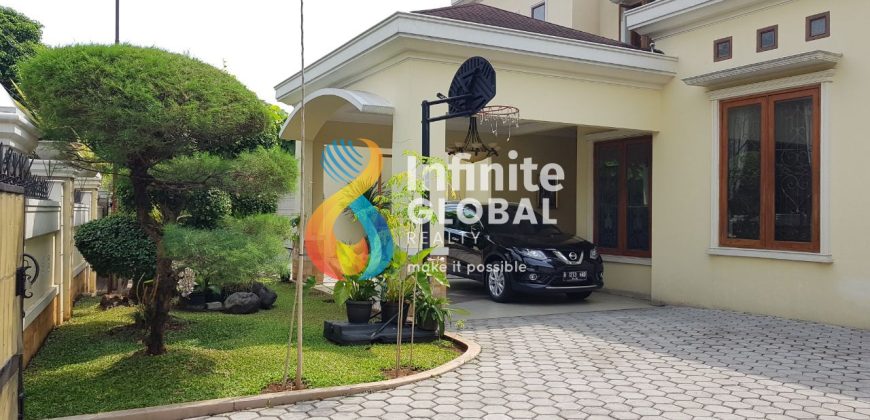 Rumah Elite Radio Dalam Dekat Pondok Indah & Kebayoran Baru | SHM | Siap Huni