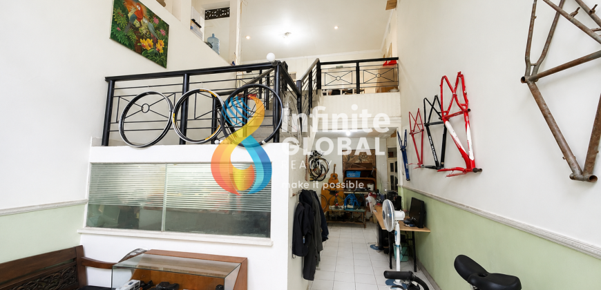 Commercial Space 2 Lantai di Senopati Jakarta Selatan – LT 321 m², SHM