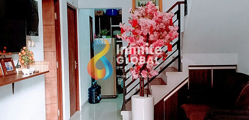 Rumah Siap Huni di Poris Indah – LT 72 m², LB 144 m², 4 KT SHM