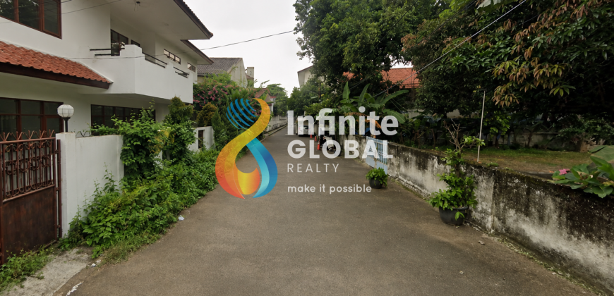 Dijual Tanah & Bangunan Lama Cipete Selatan, Jakarta Selatan