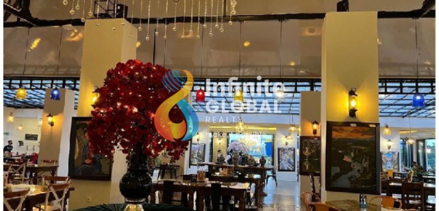 DIJUAL LAHAN KOMERSIAL PREMIUM BANGUNAN RESTORAN DI CBD SENTUL CITY