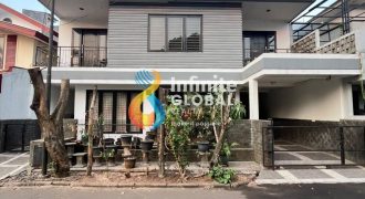 Rumah 2 Lantai Bintaro Sektor 9 Fasad Modern, 5+1 Kamar, LB 324 m²